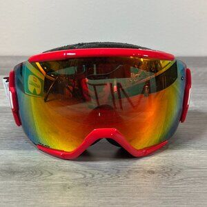 Smith Vice Goggles Ski Snowboard Red Yellow Orange Blue